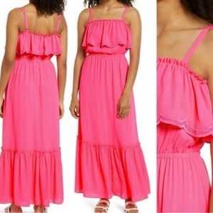 Lilly Pulitzer Fuchsia Maxi Dress